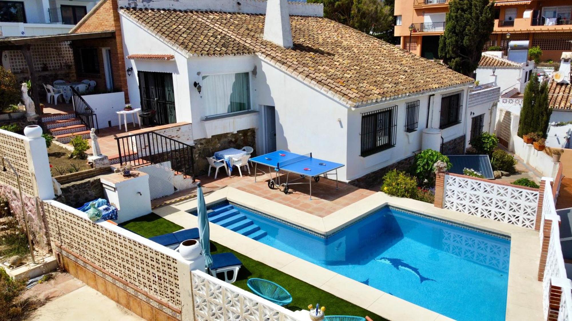 Evans Realty Al Villa & Piscina & Garaje & Playa Fuengirola Luaran gambar