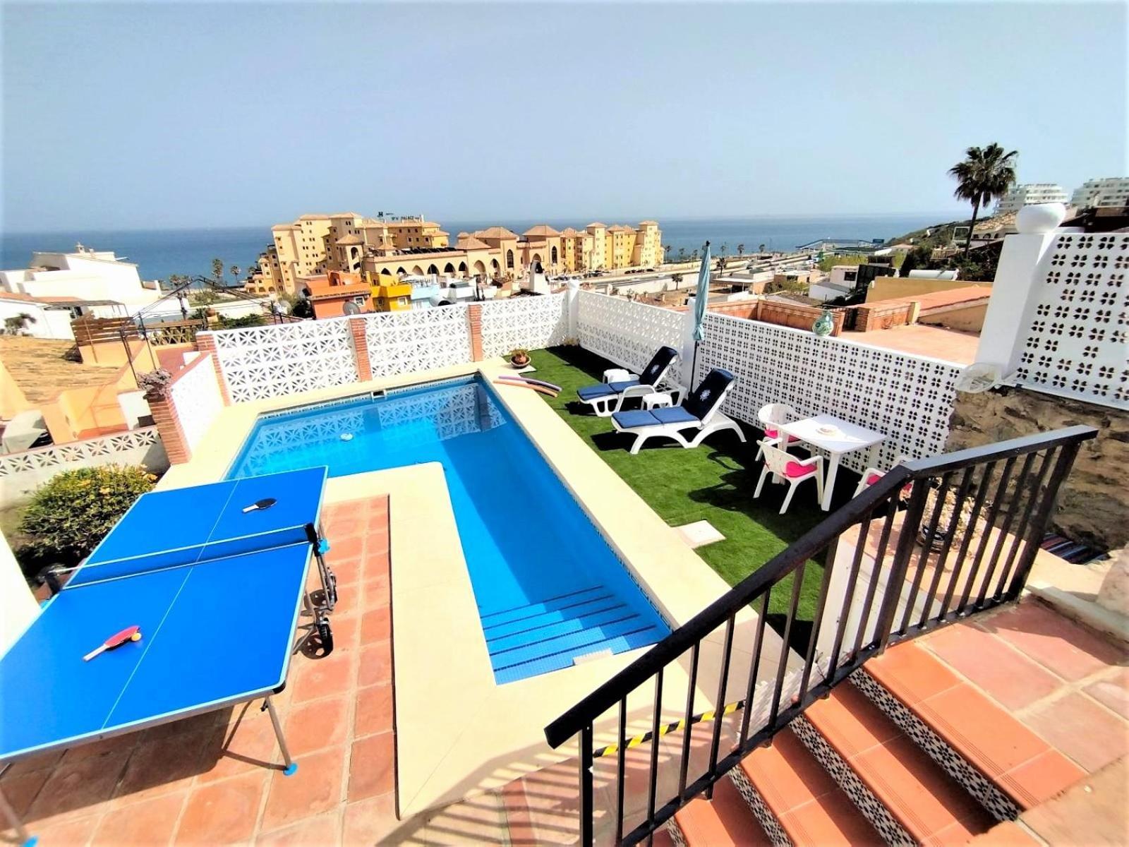 Evans Realty Al Villa & Piscina & Garaje & Playa Fuengirola Luaran gambar